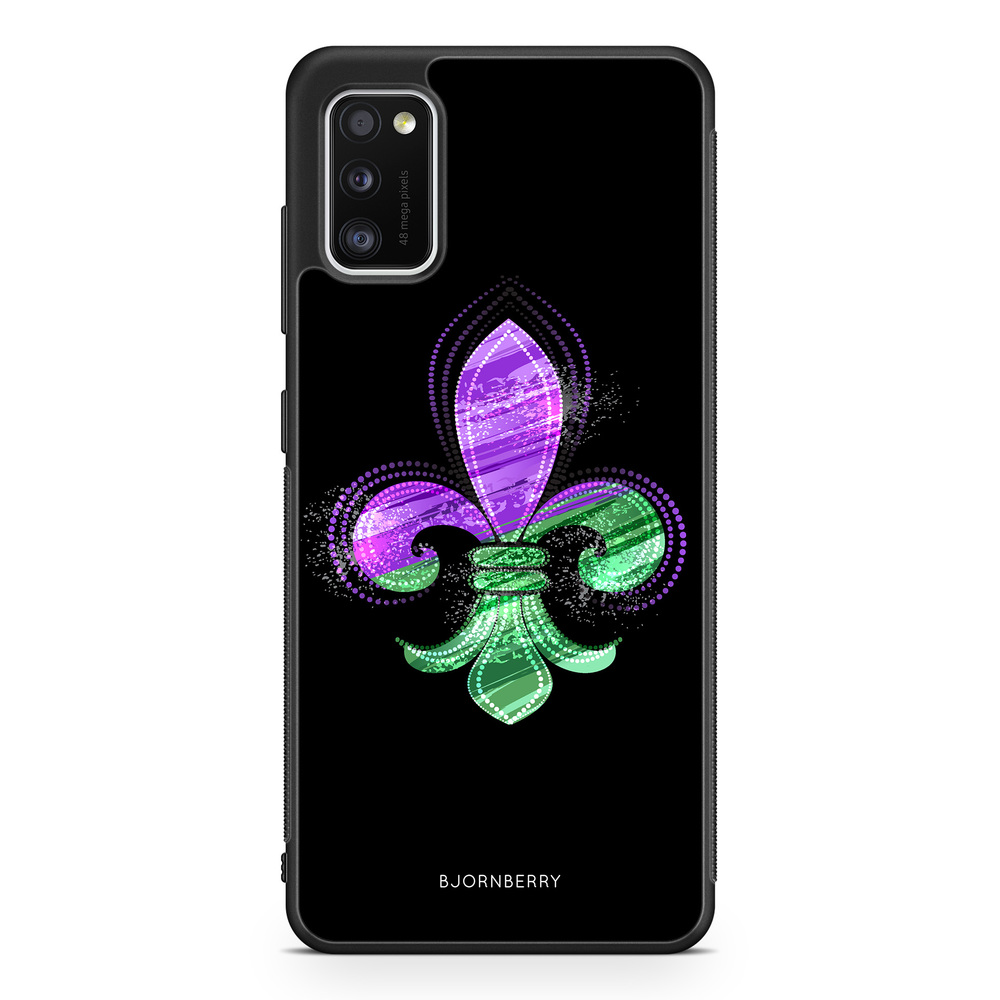 Samsung Galaxy A41 Skal - Heraldisk Lilja