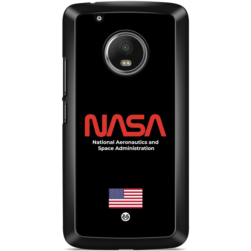 Moto G5 Plus Case - NASA Worm Black