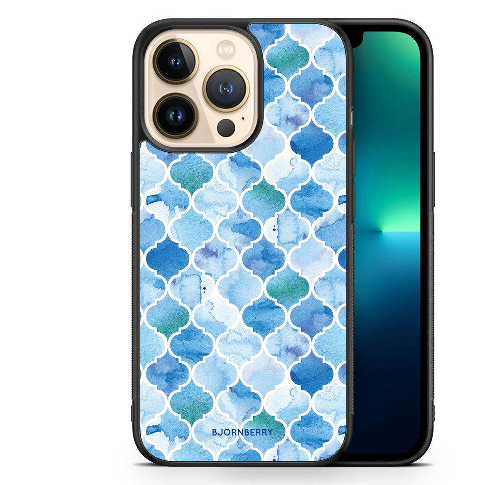 iPhone 13 Pro Case - Watercolour Moroccan