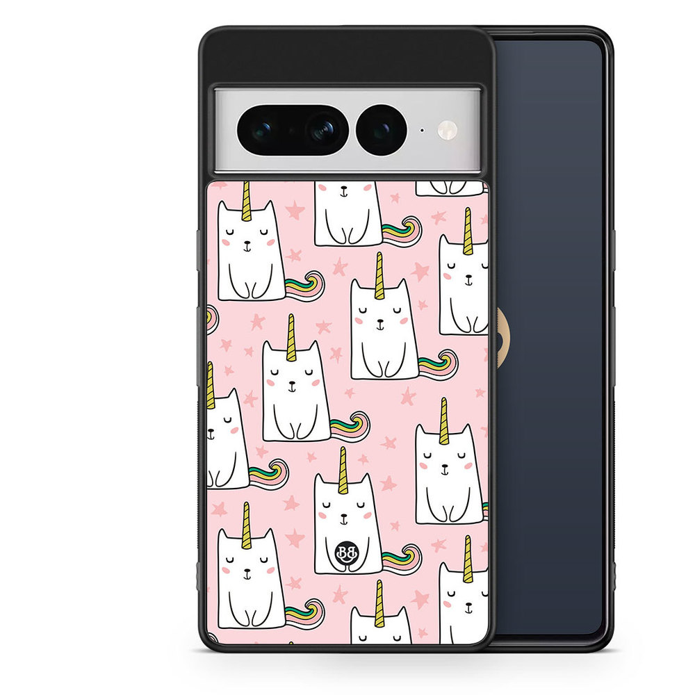 Google Pixel 7 Pro Case - Cat Unicorn