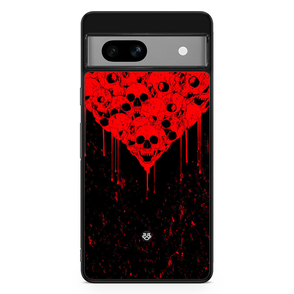 Google Pixel 7a Case - Skull Heart