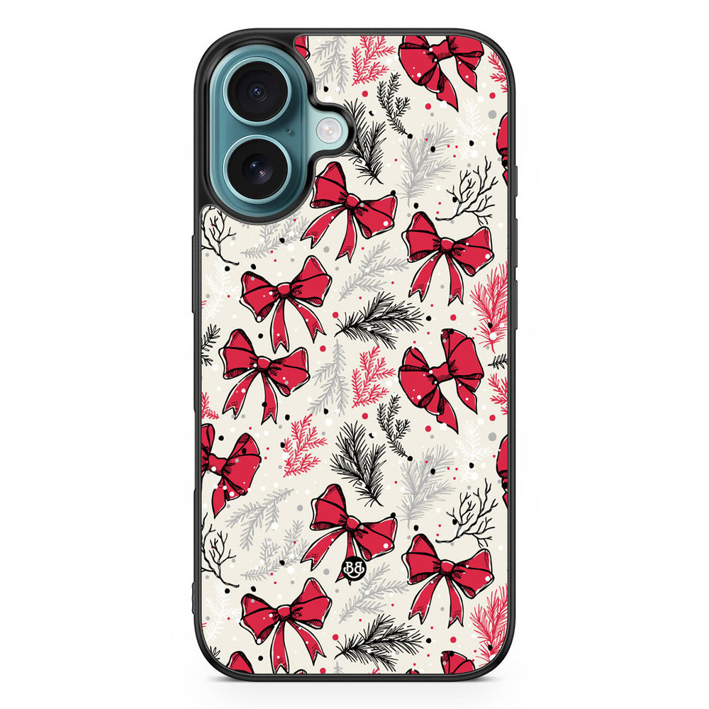 iPhone 16 Case - Christmas Bows
