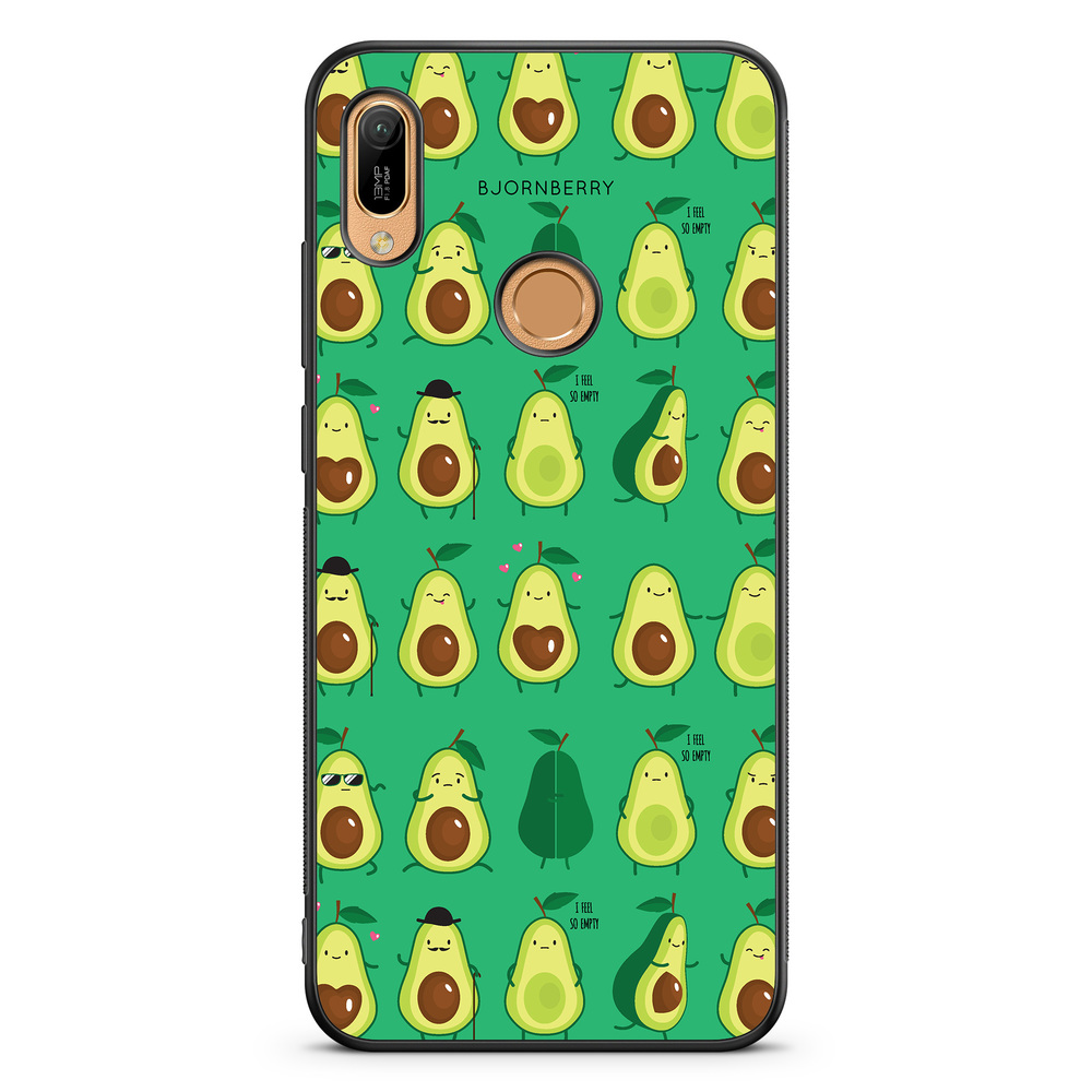 Huawei Y6 2019 Case - Avocado Pattern