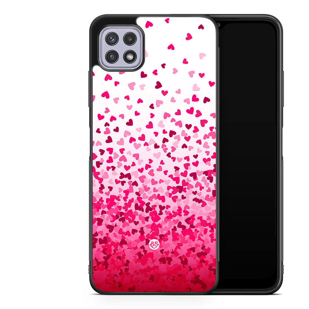 Samsung Galaxy A22 4G Case - Heart Confetti