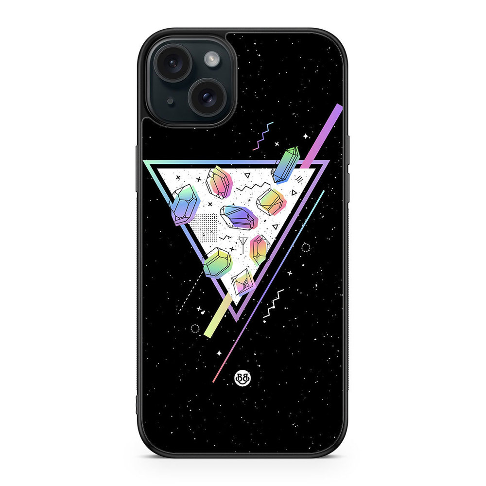 iPhone 15 Plus Case - Space Triangle