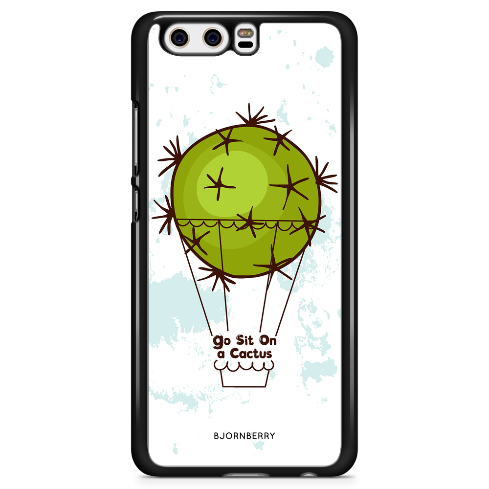Huawei P10 Plus Case - Go sit on a cactus