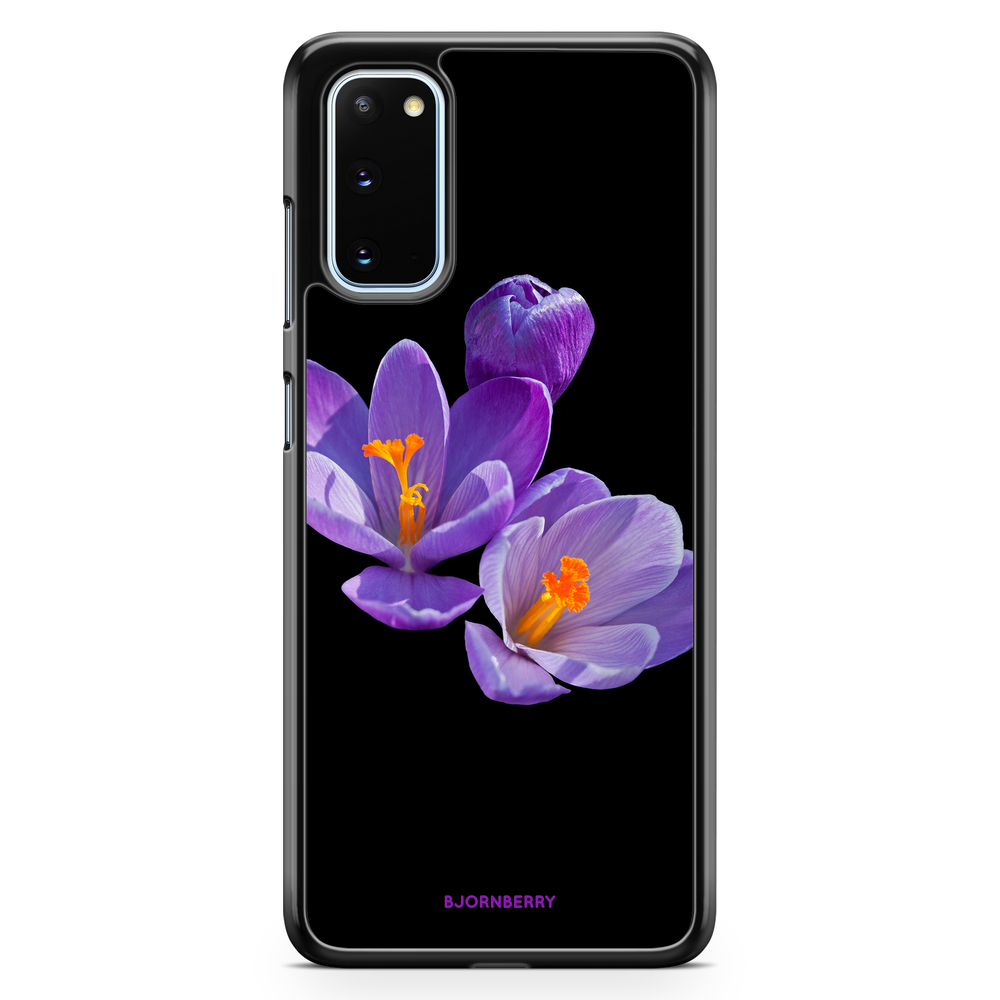 Samsung Galaxy S20 Case - Purple Flowers