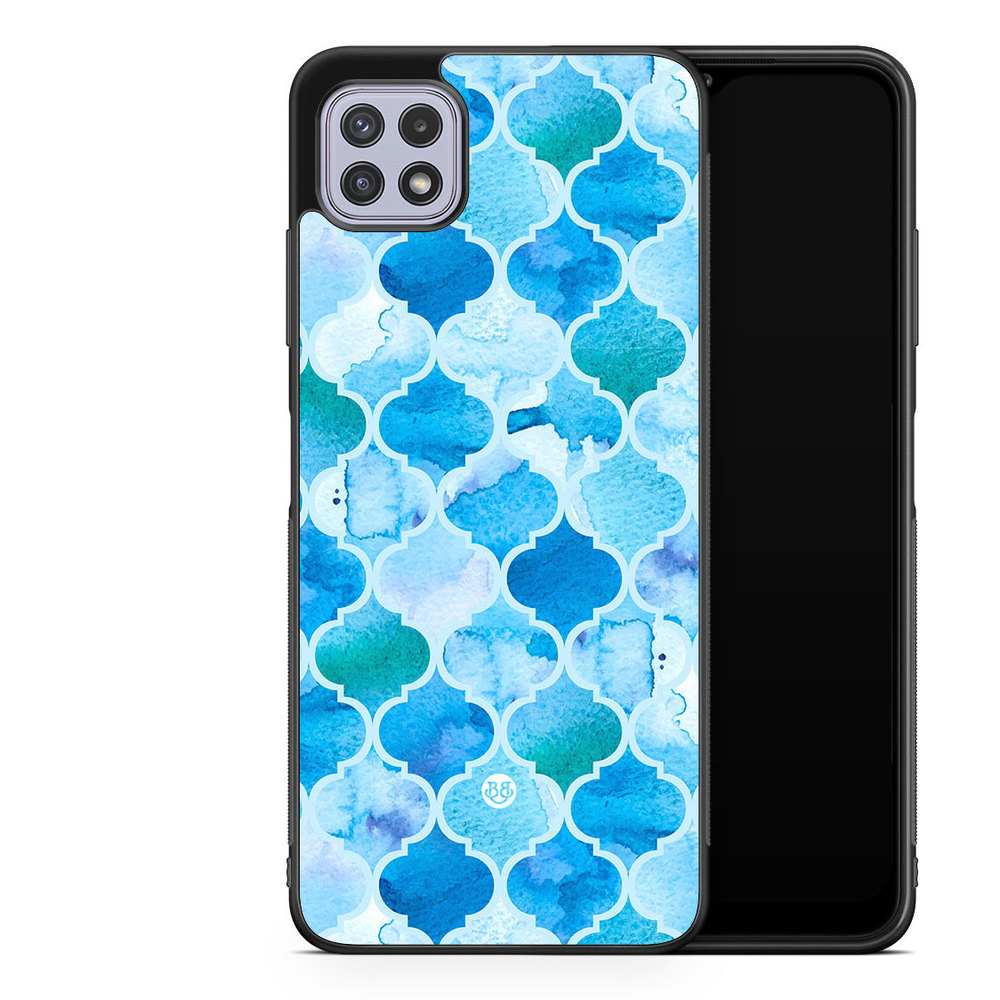 Samsung Galaxy A22 4G Case - Watercolor Moroccan