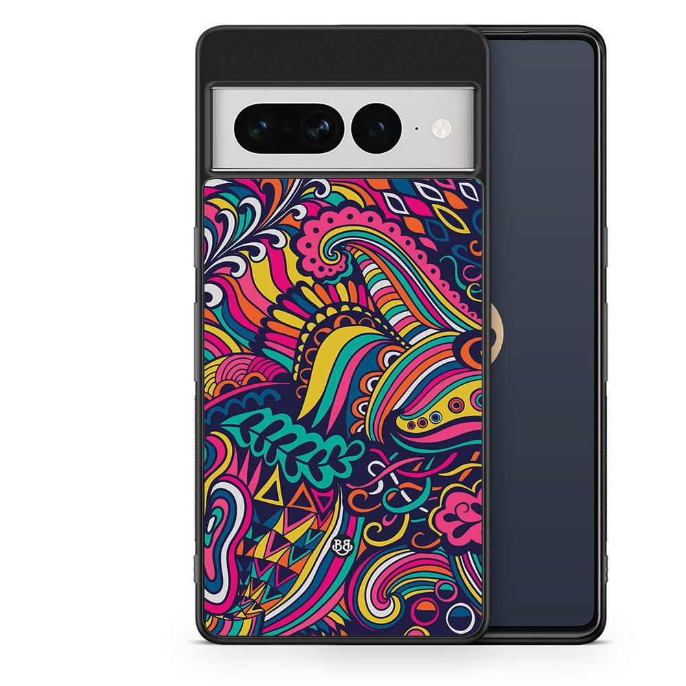 Google Pixel 7 Pro Case - Abstract Floral