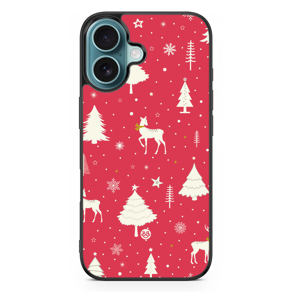 iPhone 16 Case - Red Christmas
