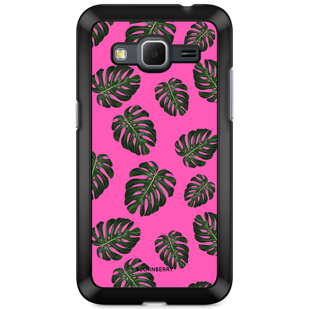 Samsung Galaxy Core Prime Case - Monstera Pink
