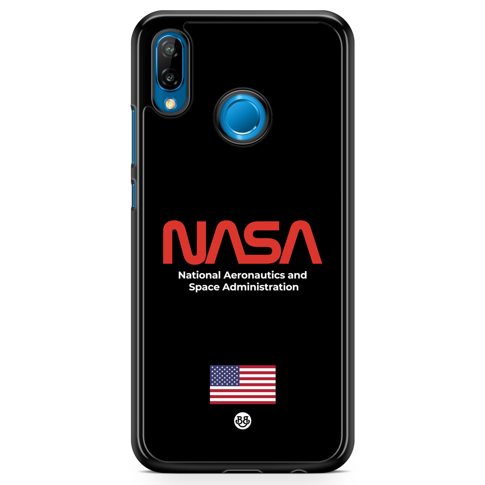 Huawei P20 Lite Case - NASA Worm Black