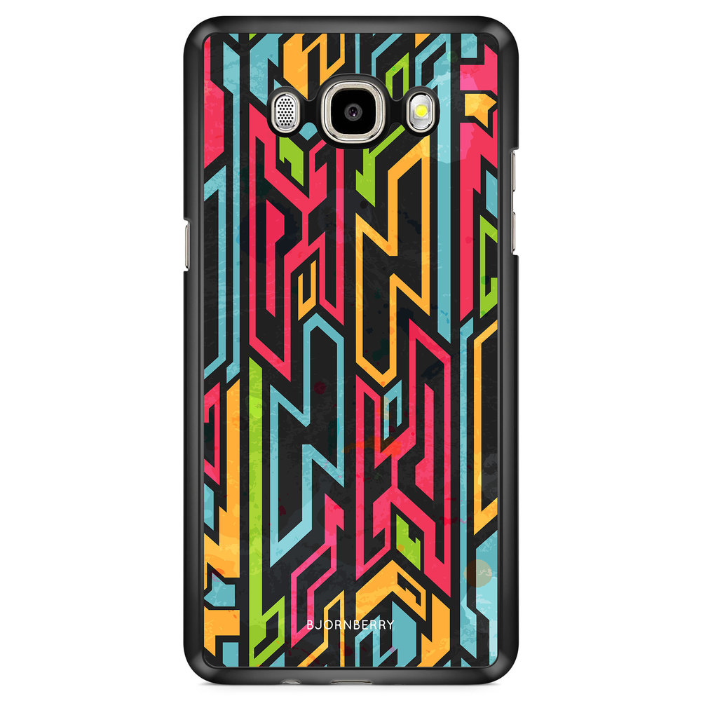 Samsung Galaxy J7 (2016) Case - Colored Tribal