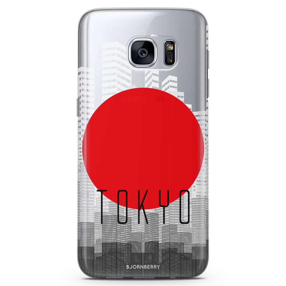 Samsung Galaxy S7 Genomskinligt Skal - Tokyo | Mobilskal & Mobilfodral BJORNBERRY