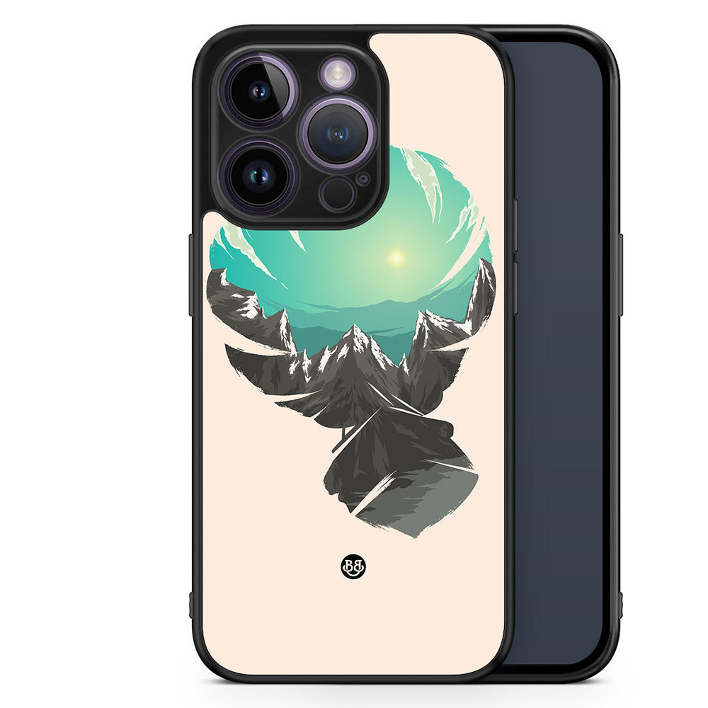 iPhone 14 Pro Case - Baloon mountain