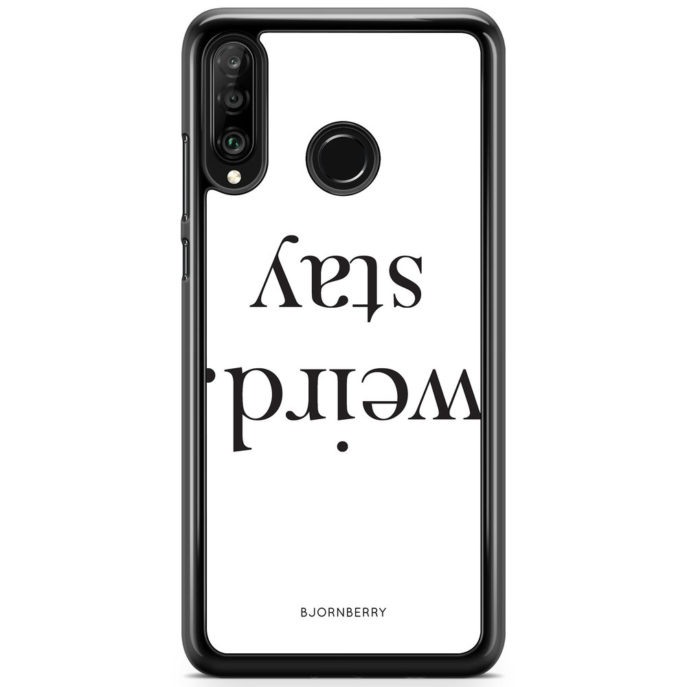 Huawei P30 Lite Skal - STAY WEIRD | Mobilskal & Mobilfodral BJORNBERRY