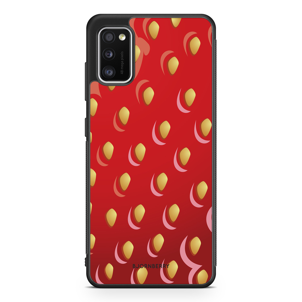 Samsung Galaxy A41 Case - Strawberry