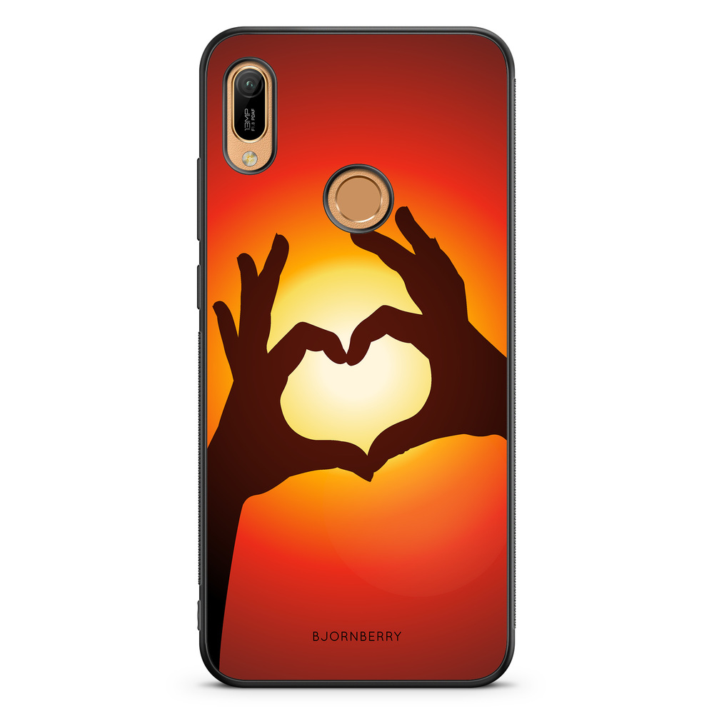 Huawei Y6 2019 Case - Hands Heart