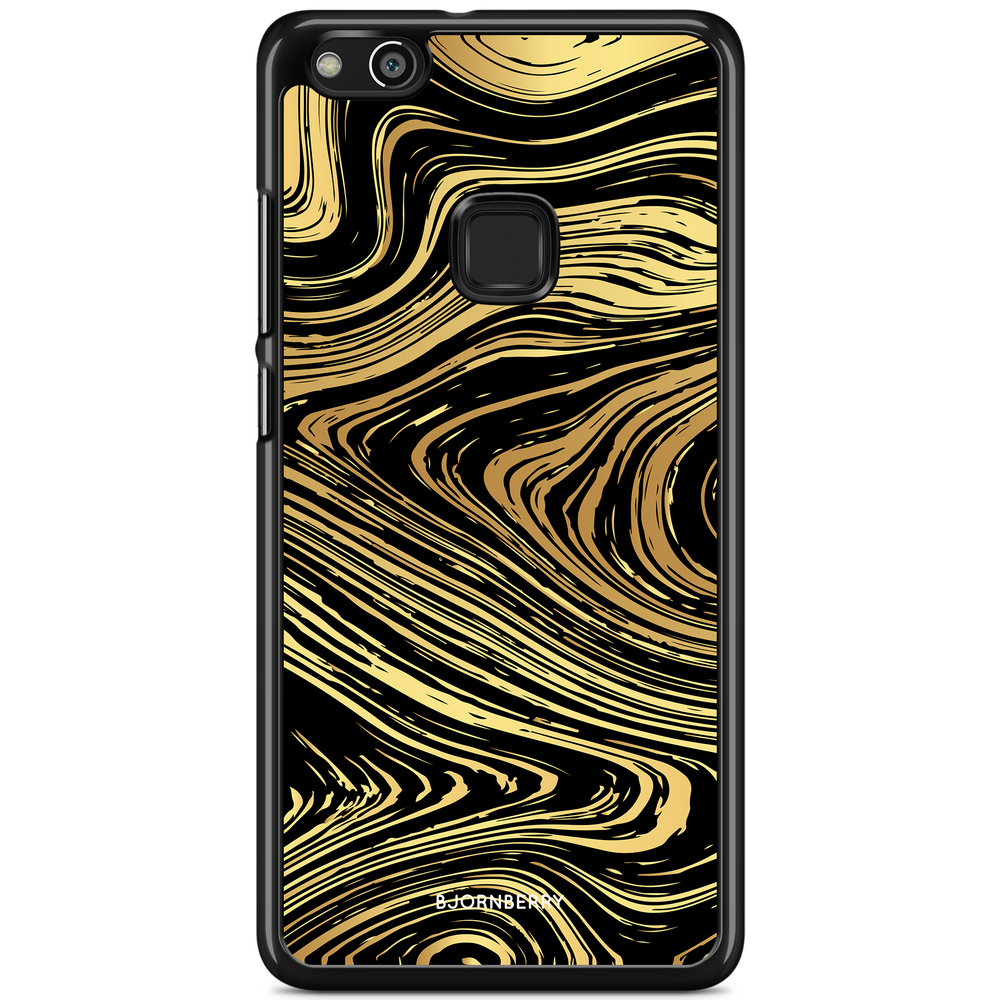 Huawei P10 Lite Case - Gold Marble