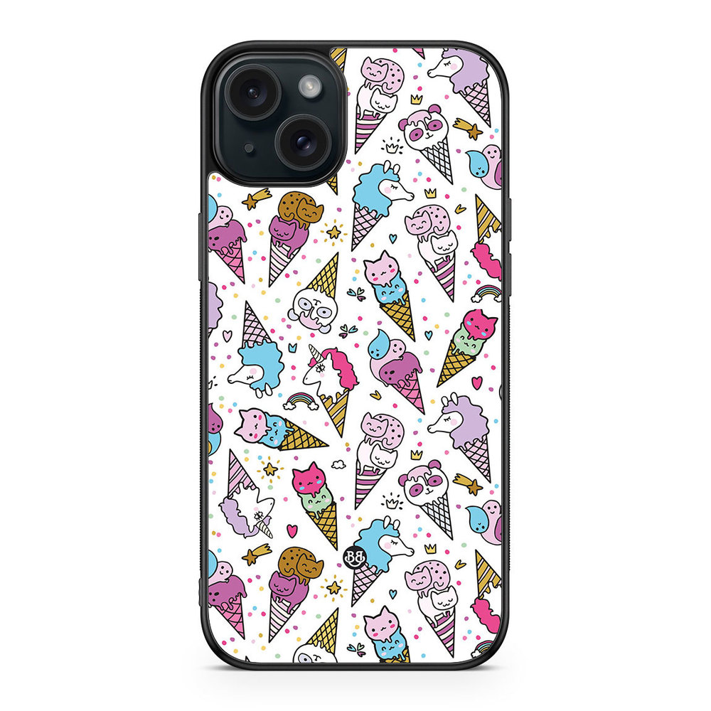 iPhone 15 Plus Case - Cute Ice Cream