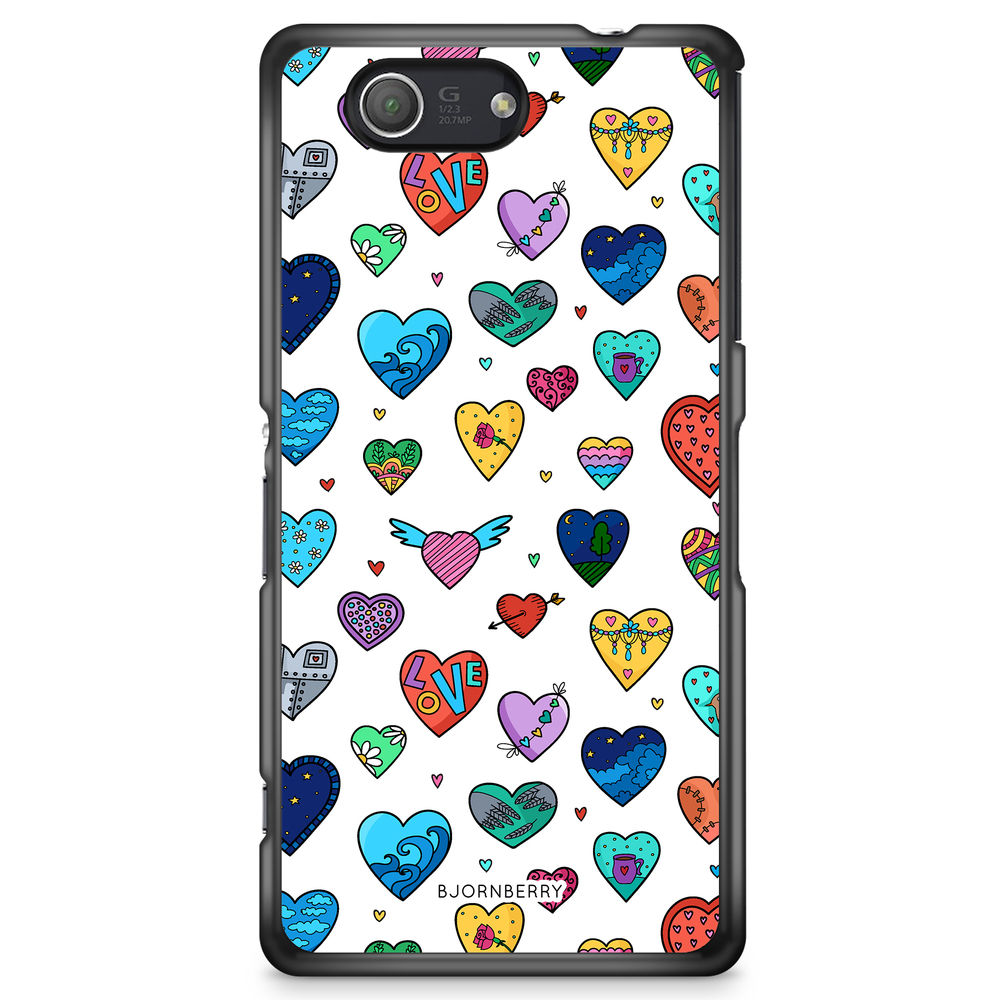 Sony Xperia Z3 Compact Case - Hearts