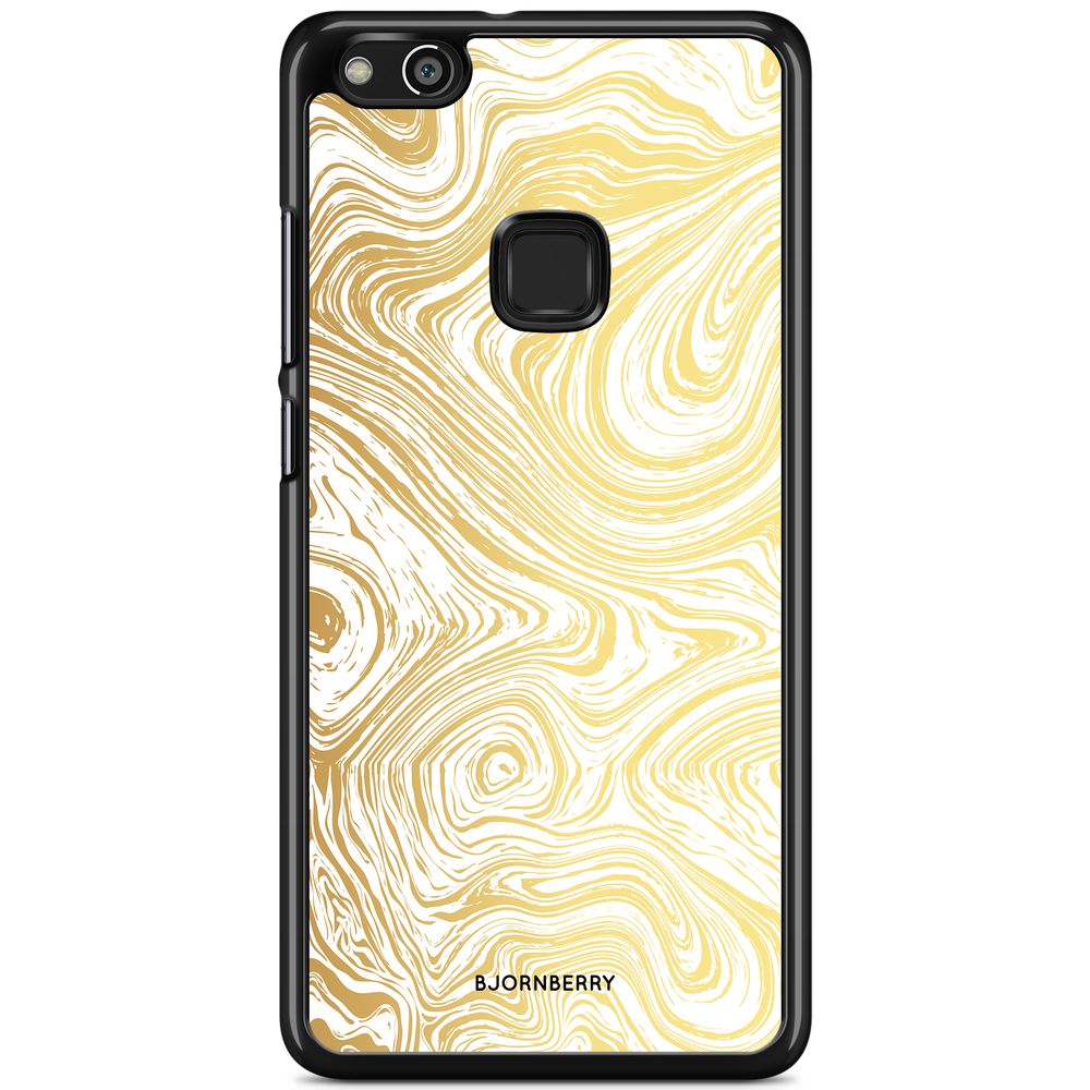 Huawei P10 Lite Case - Gold Marble