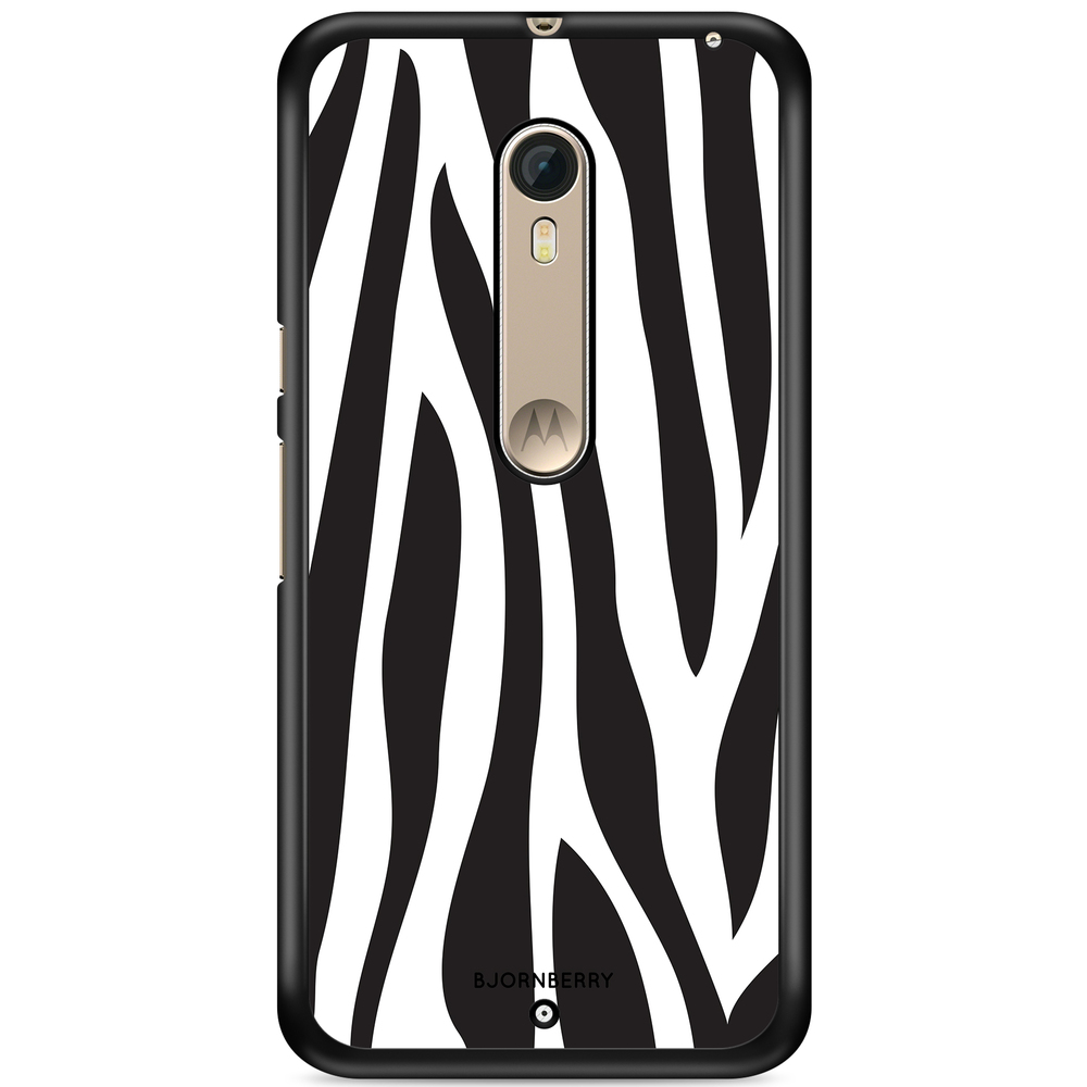 Moto X Style Case - Zebra