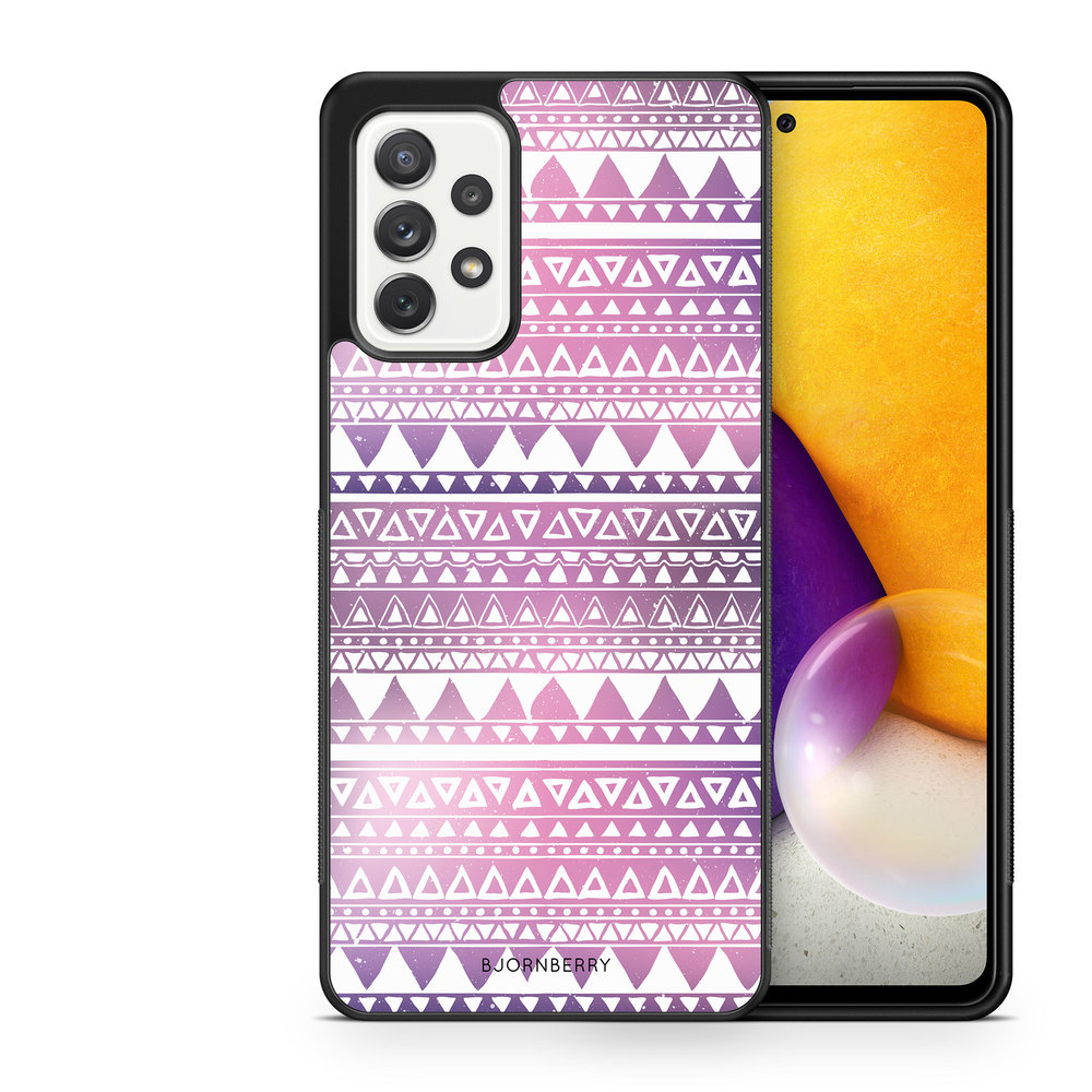 Samsung Galaxy A52/A52s 5G Case - Purple Aztec