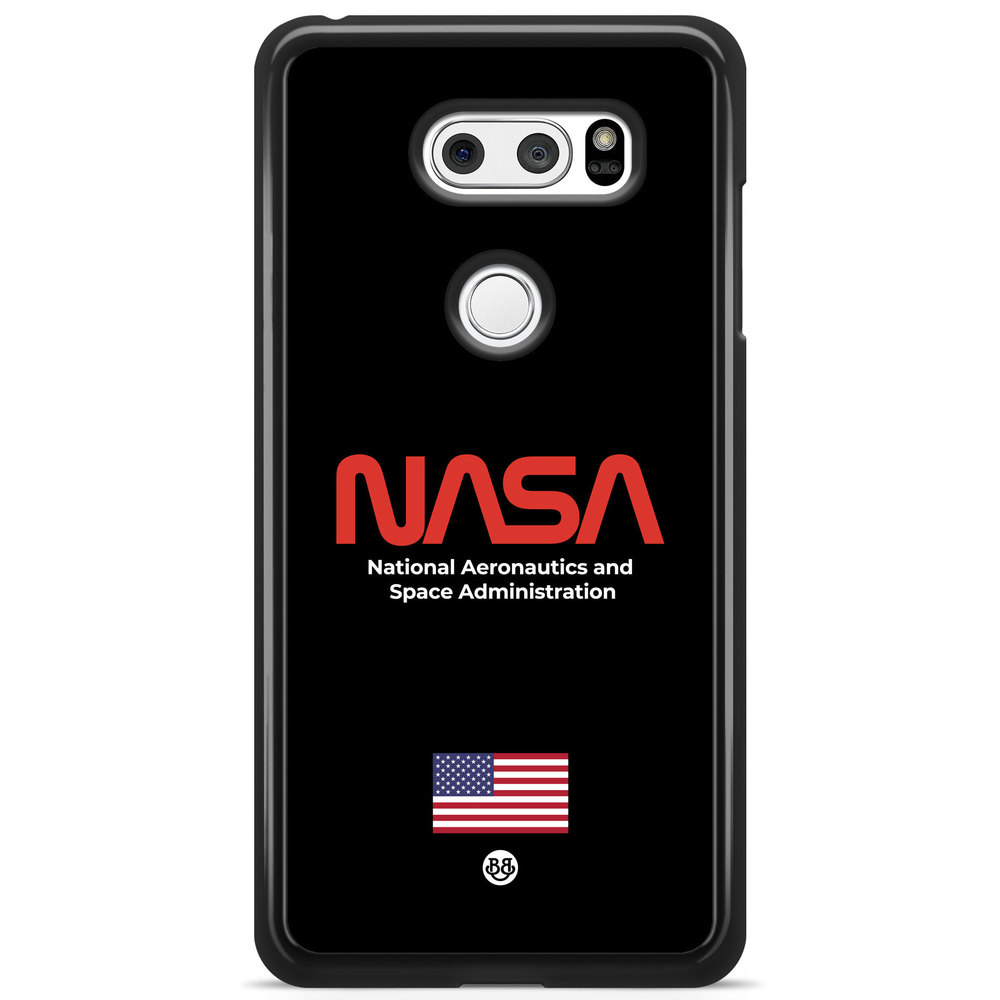 LG V30 Case - NASA Worm Black