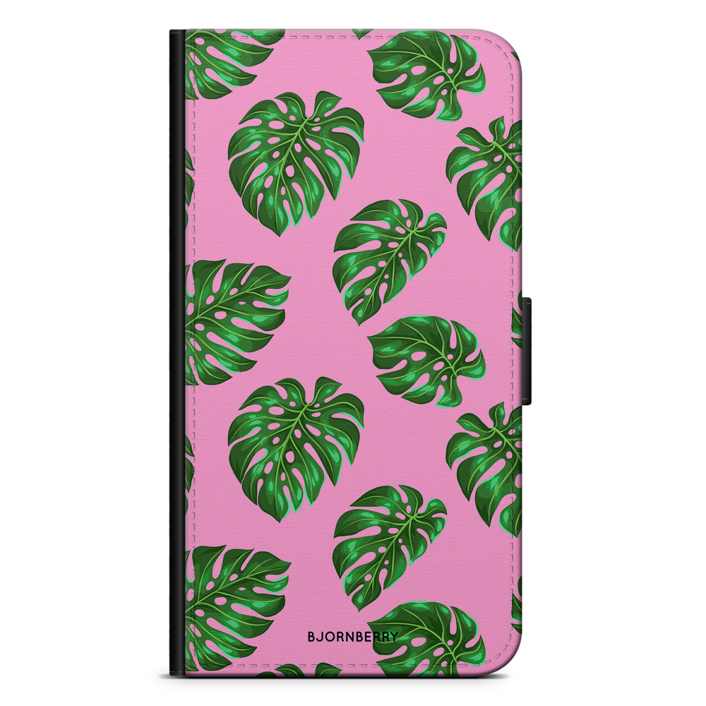 Huawei Y6 (2018) Wallet Case - Monstera
