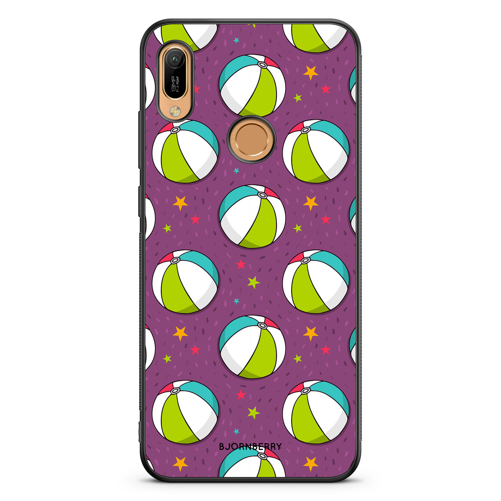 Huawei Y6 2019 Case - Beach Ball Pattern