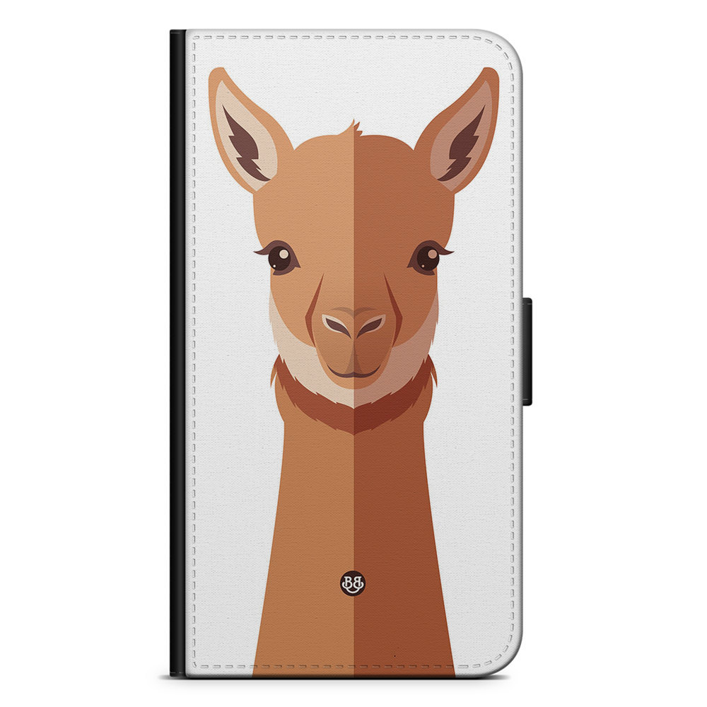 Motorola Moto E40 Wallet Case - Llama
