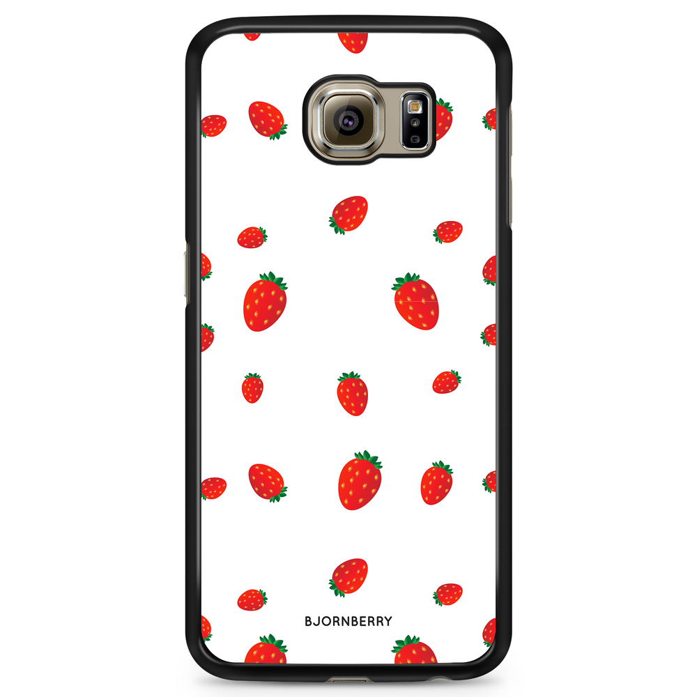 Samsung Galaxy S6 Edge Case - Strawberry Pattern