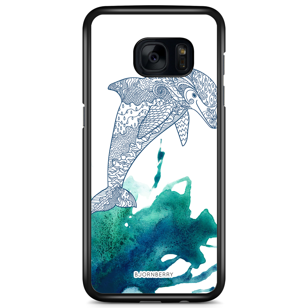 Samsung Galaxy S7 Case - Mandala Dolphine