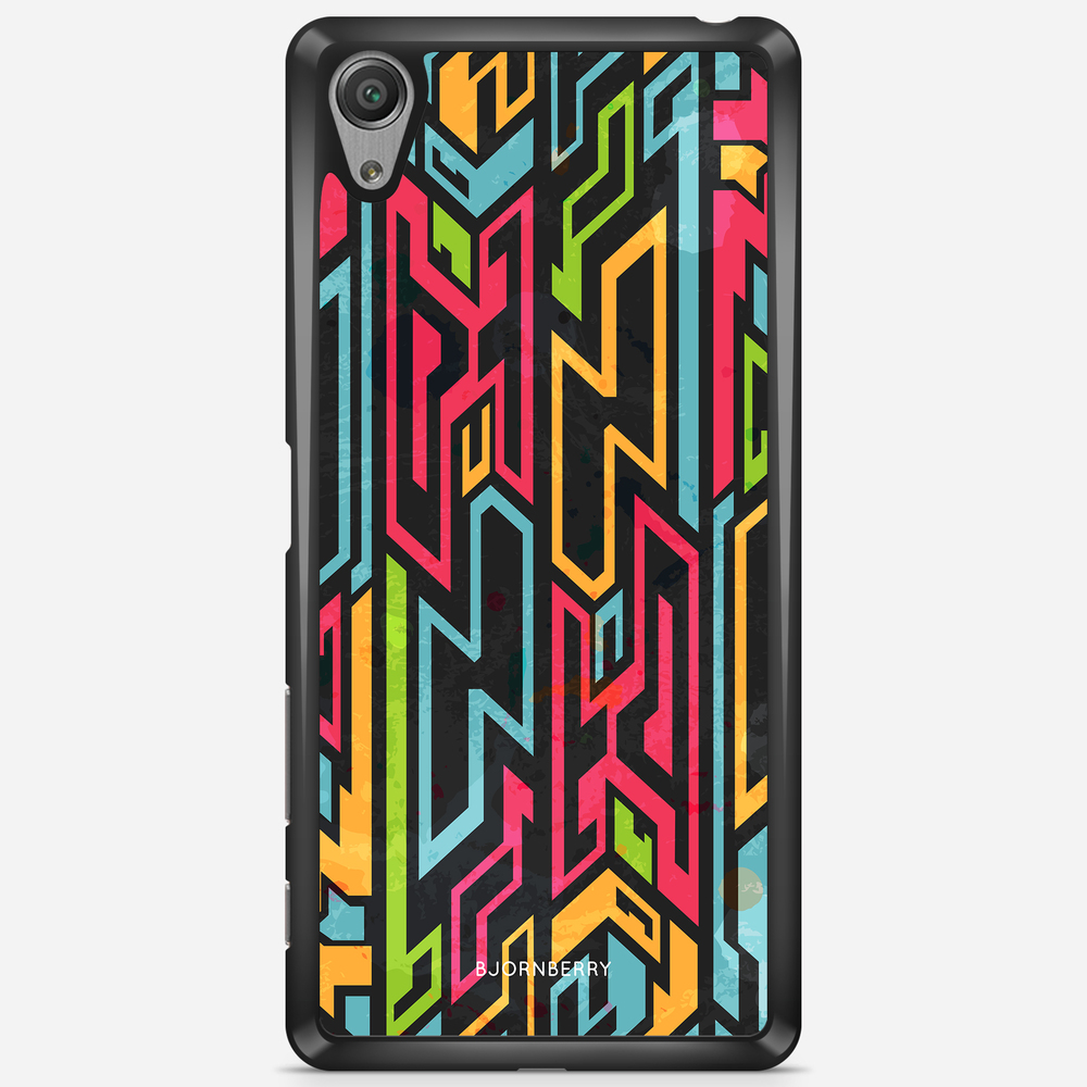 Sony Xperia X Performance Case - Colored Tribal