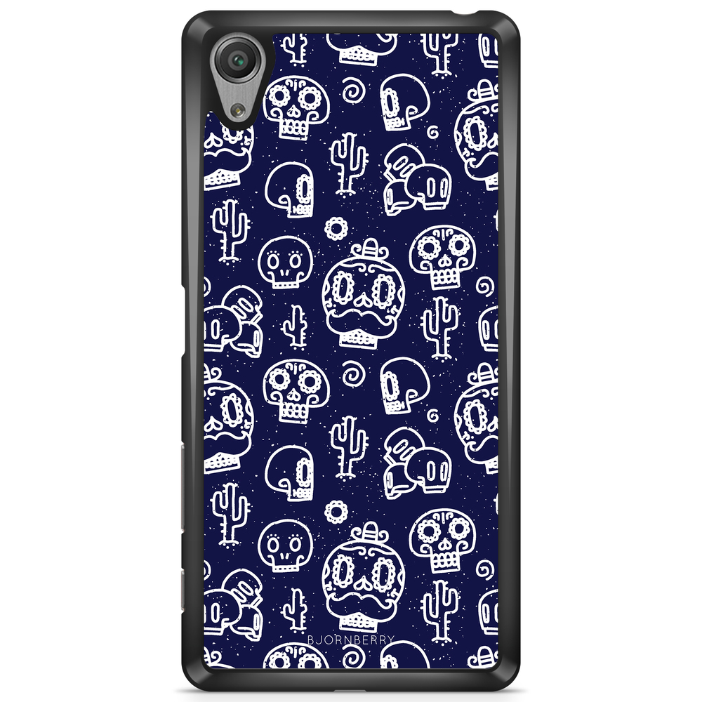 Sony Xperia XA1 Case - Oldschool Skulls