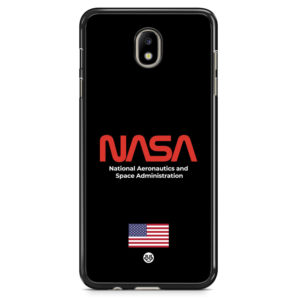 Samsung Galaxy J7 (2017) Case - NASA Worm Black