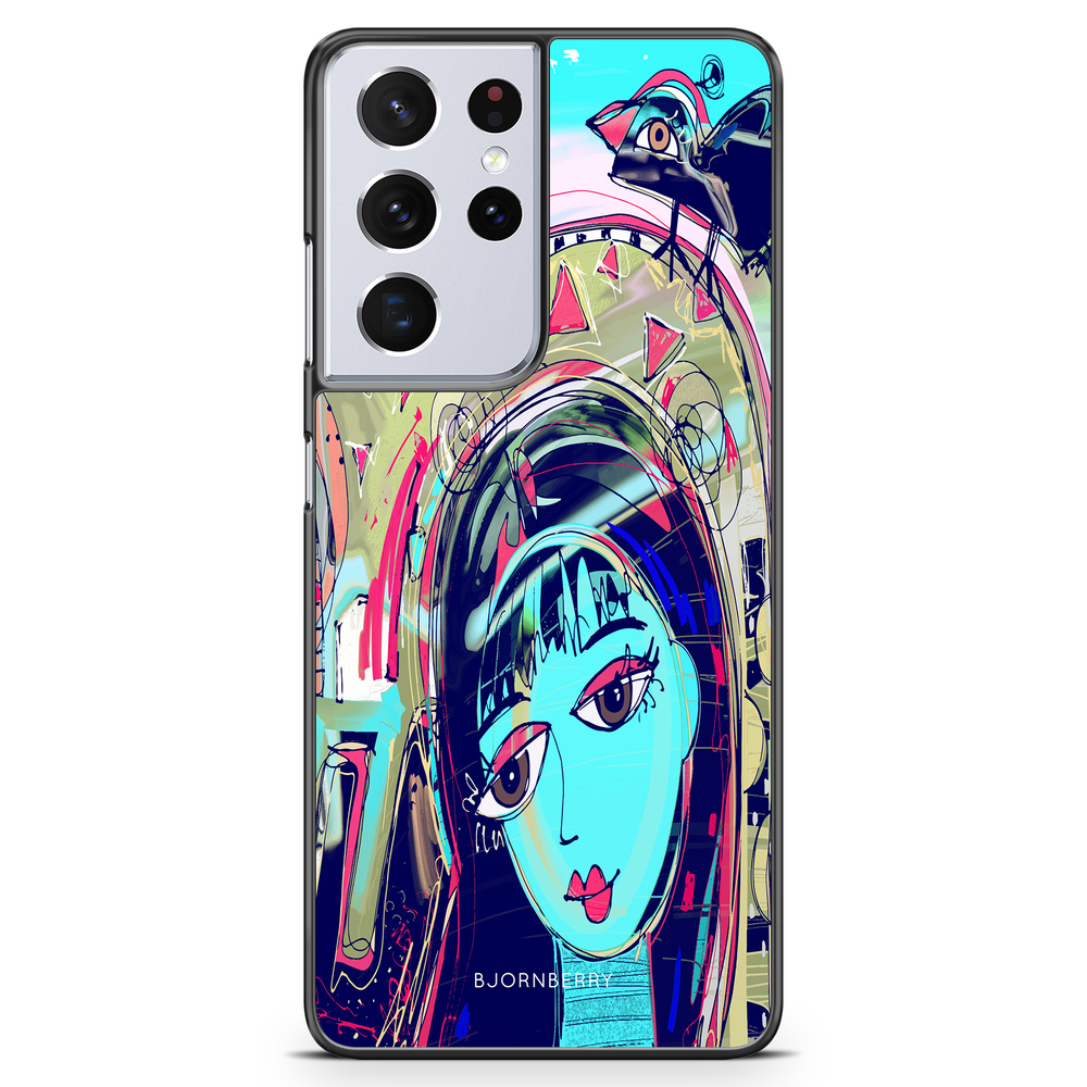 Samsung Galaxy S21 Ultra Case - Abstract Cat
