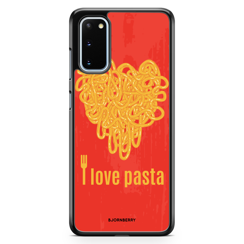 Samsung Galaxy S20 Case - I love pasta