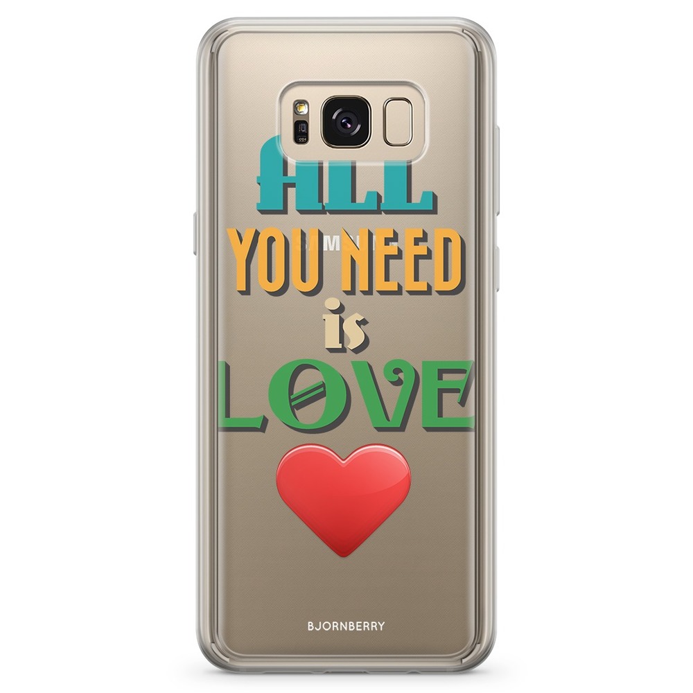 Samsung Galaxy S8 Plus Fashion Case - All You Need Is Love