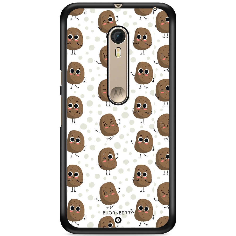 Moto X Style Case - Cute Potatoes