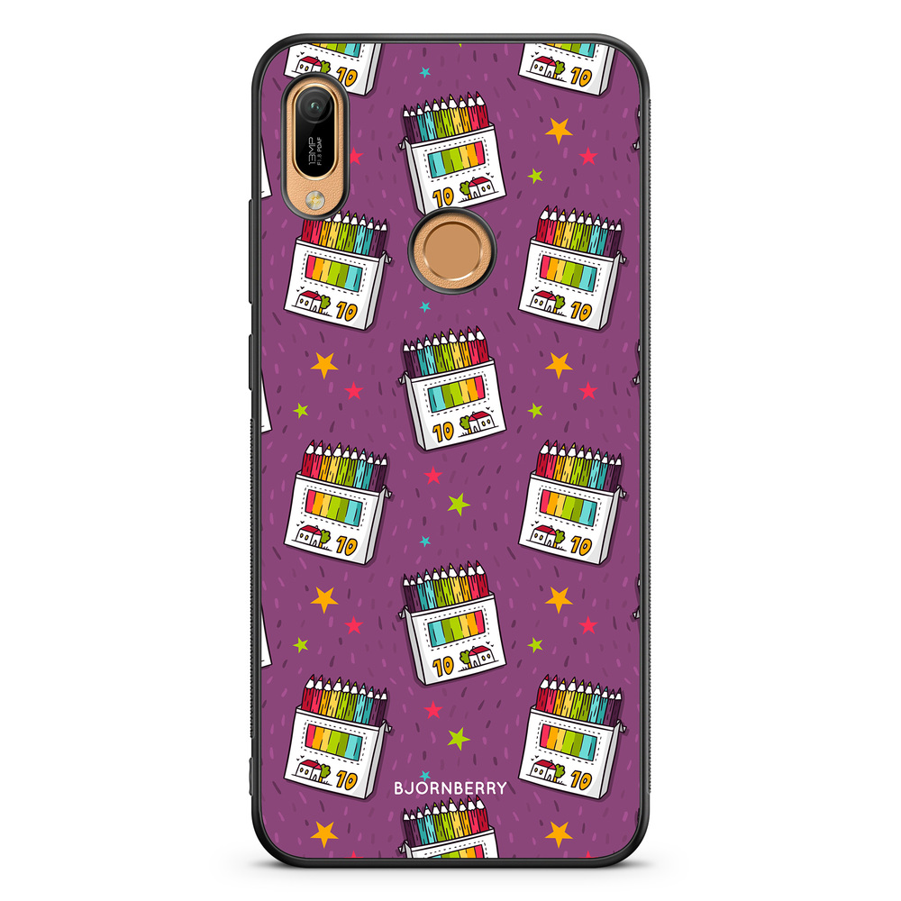 Huawei Y6 2019 Case - Pencil Sets