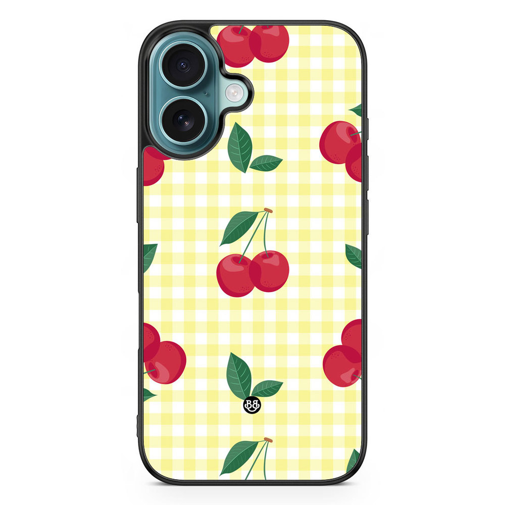 iPhone 16 Case - Cherry Kiss