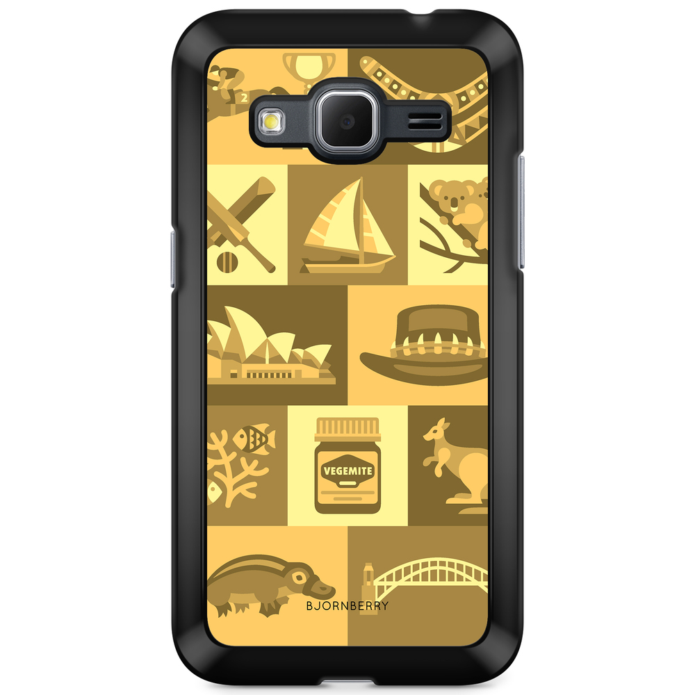 Samsung Galaxy Core Prime Case - Australian Pattern