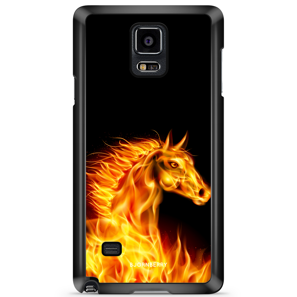 Samsung Galaxy Note 4 Case - Flames Horse