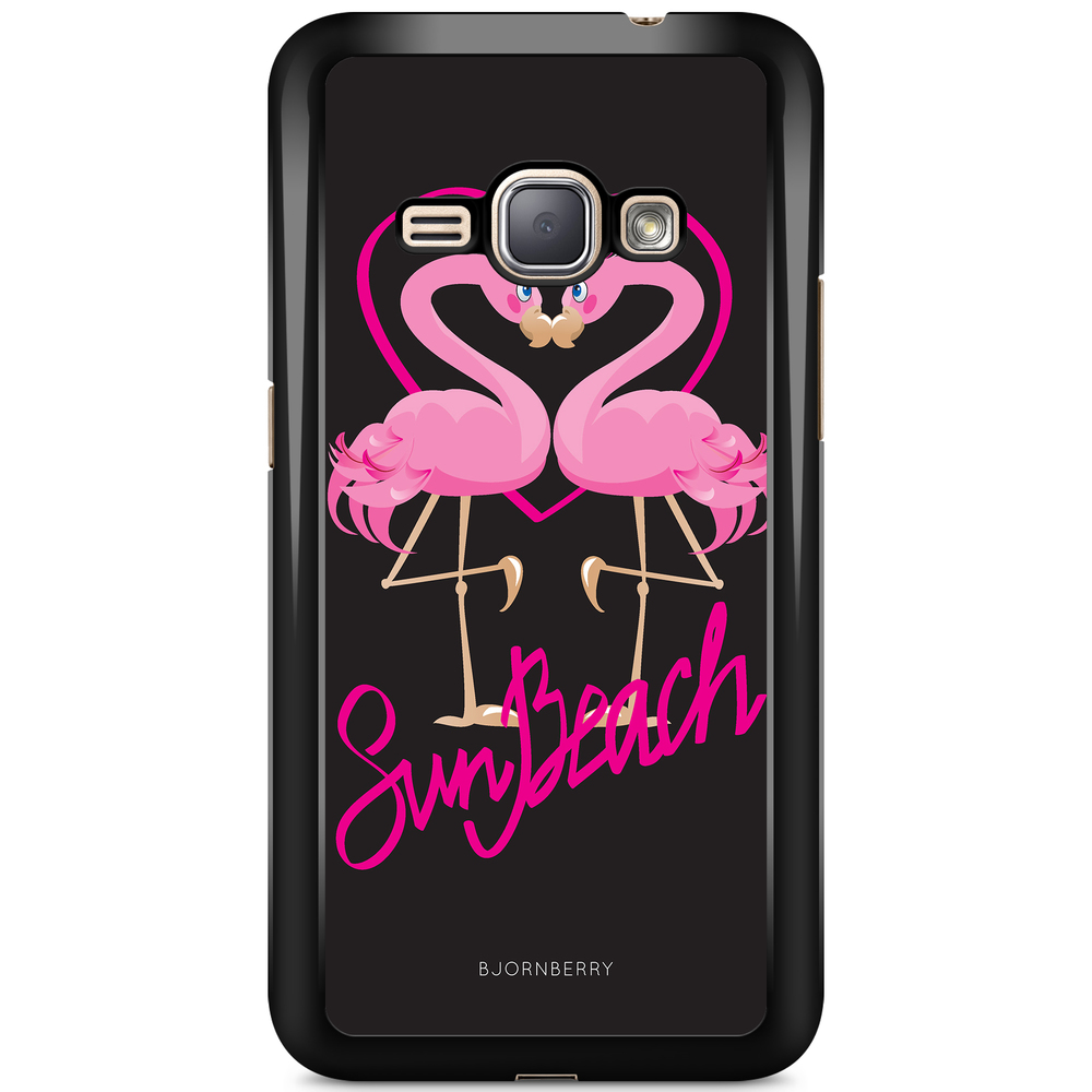 Samsung Galaxy J1 (2016) Case - Sun Beach Flamingo