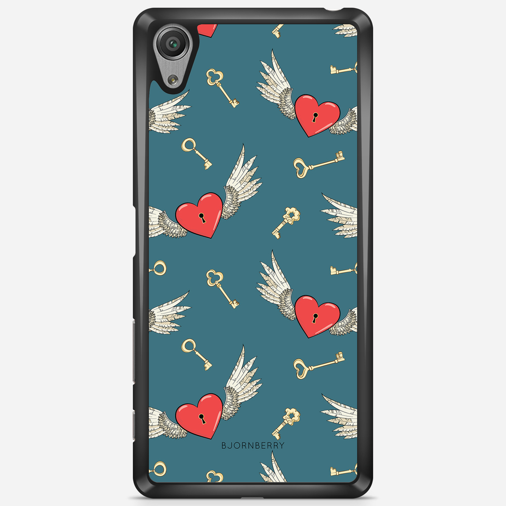 Sony Xperia X Performance Case - Hearts 'n Wings