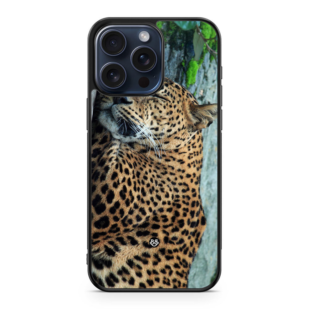iPhone 15 Pro Max Case - Sleeping Leopard
