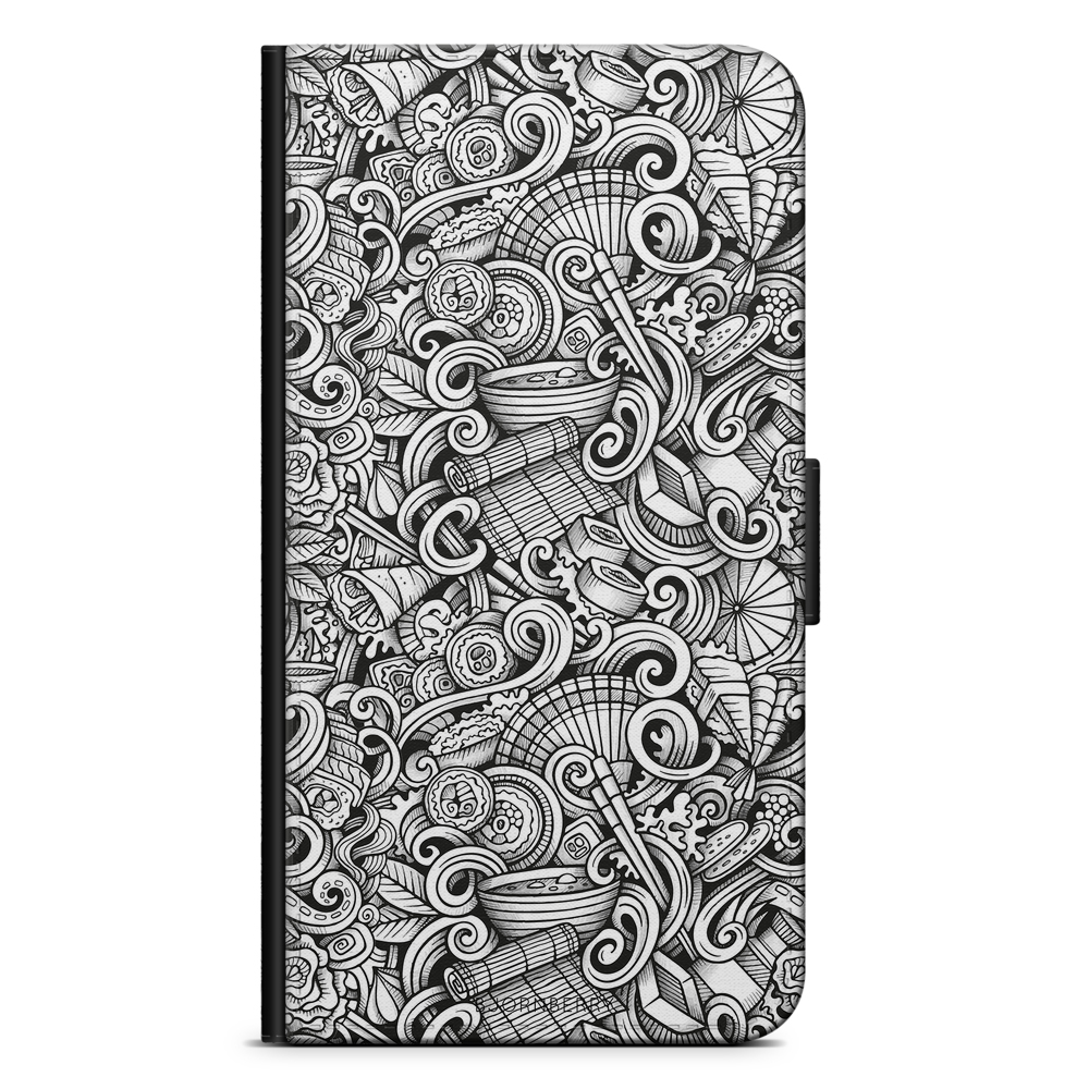 Sony Xperia 5 II Wallet Case - Japanese Pattern