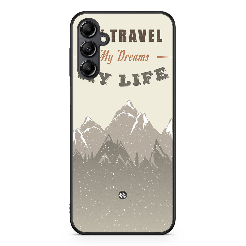 Samsung Galaxy A14 4G/5G Case - My Travels, My Life
